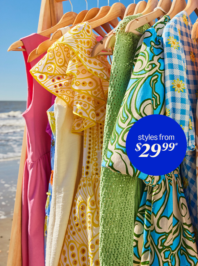 dress styles from $29.99*